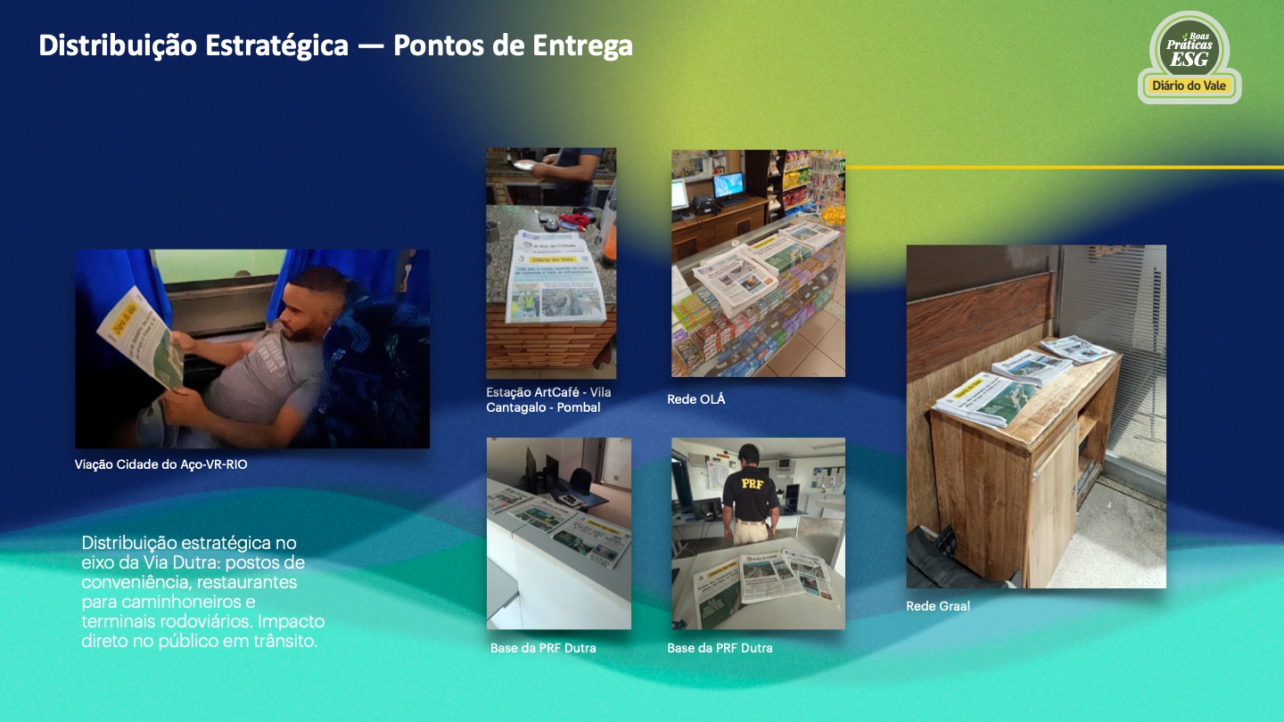 Slide 26 - Fotos de Distribuição Eixo Via Dutra
