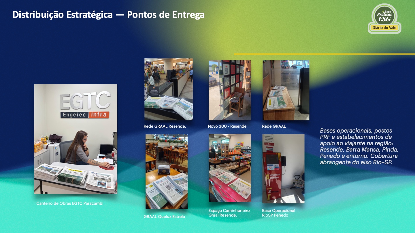 Slide 27 - Fotos de Distribuição Bases e Postos